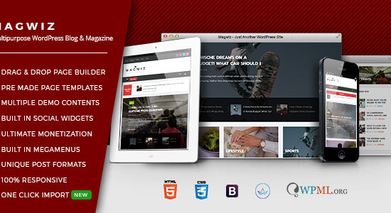 MagWiz - Chủ đề blog & tạp chí WordPress đa năng