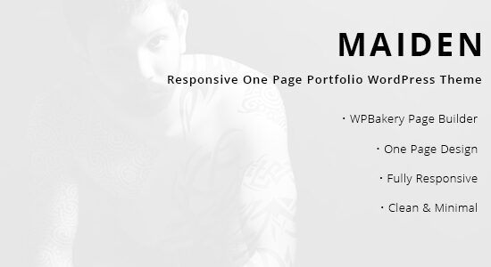 Maiden - Chủ đề WordPress danh mục đầu tư một trang đáp ứng