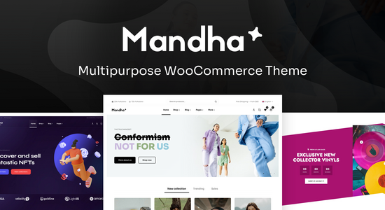 Mandha - Chủ đề WooC Commerce đa năng