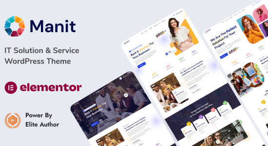 Manit - Giải pháp CNTT & Công nghệ WordPress Theme