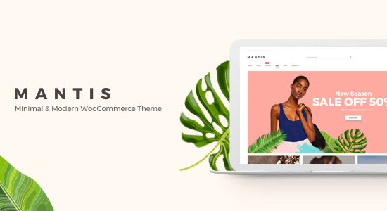 Mantis - Chủ đề WooC Commerce tối giản và hiện đại