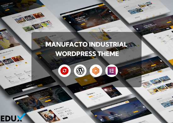 Manufacto - Chủ đề WordPress dành cho nhà máy