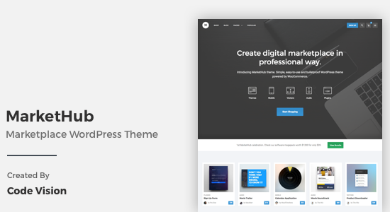 MarketHub - Chủ đề WordPress dành cho thị trường