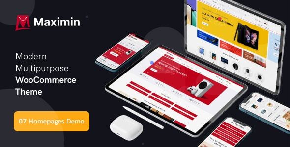 Maximin - Chủ đề WooC Commerce đa năng hiện đại