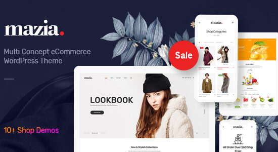 Mazia - Chủ đề WooC Commerce đa năng