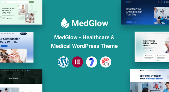 MedGlow - Chủ đề WordPress về chăm sóc sức khỏe & y tế