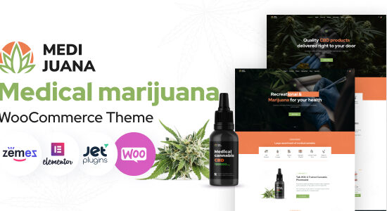 Medijuana - Chủ đề WordPress cần sa y tế