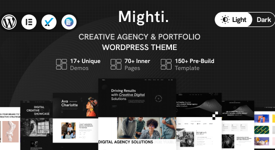 Mighti - Chủ đề WordPress cho Cơ quan sáng tạo & danh mục đầu tư