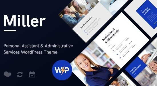 Miller | Chủ đề WordPress Trợ lý cá nhân & Dịch vụ hành chính