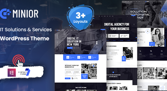 Minior - Giải pháp CNTT & Công nghệ WordPress Theme