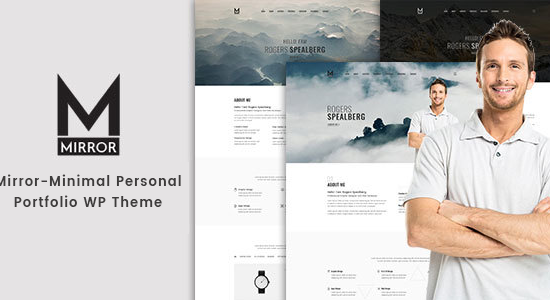 Mirror - Chủ đề WordPress danh mục đầu tư tối thiểu