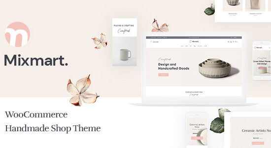 Mixmart - Cửa hàng thủ công WordPress WooC Commerce Theme