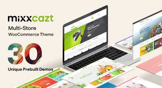 Mixxcazt - Chủ đề WooC Commerce đa năng sáng tạo