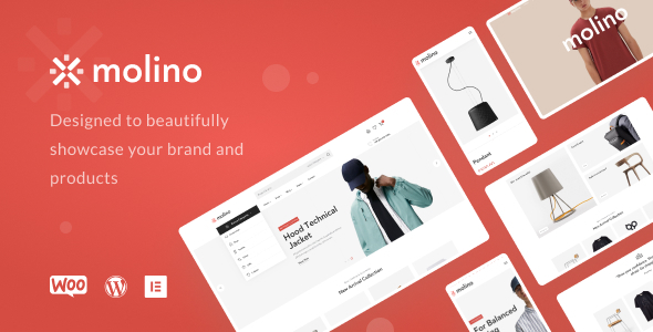 Molino - Một chủ đề WooC Commerce WordPress tối giản