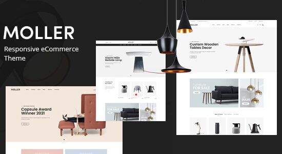 Moller - Chủ đề WordPress Nội thất & Trang trí WooC Commerce