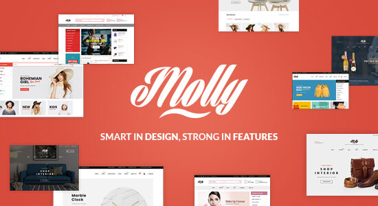 Molly - Chủ đề WordPress dành cho cửa hàng thời trang WooC Commerce