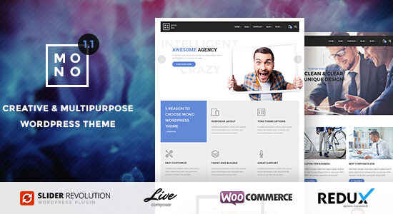 Mono - Chủ đề WordPress đa năng sáng tạo