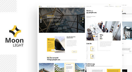 Moonlight - Chủ đề WordPress về Kiến trúc, Trang trí & Thiết kế Nội thất