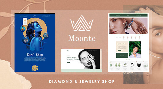 Moonte – Chủ đề WordPress của Cửa hàng trang sức WooC Commerce