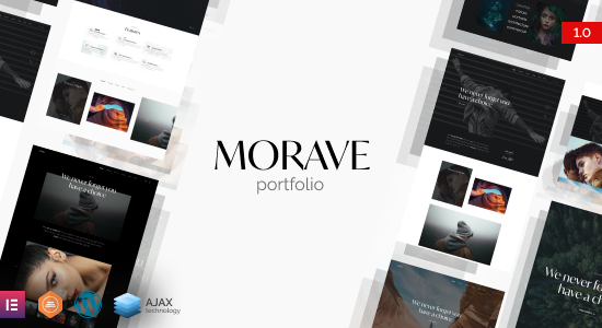 Morave - Chủ đề WordPress của Portfolio Elementor