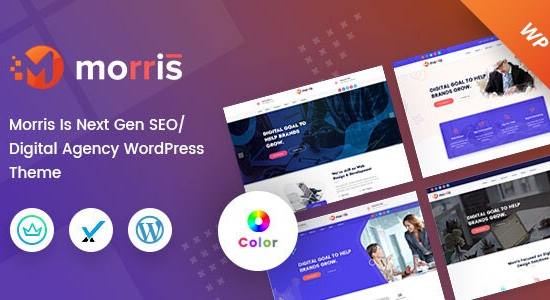 Morris - Chủ đề WordPress dành cho Cơ quan Kỹ thuật số