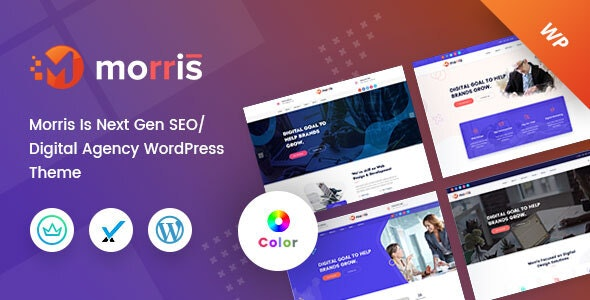 Morris - Chủ đề WordPress dành cho Cơ quan Kỹ thuật số