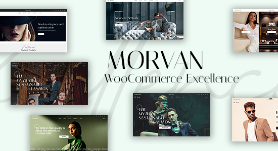 Morvan - Chủ đề WooC Commerce thanh lịch