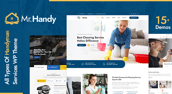 MrHandy – Chủ đề WordPress về dịch vụ siêng năng