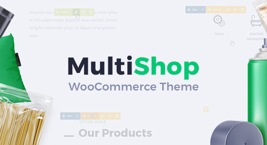 MultiShop - Chủ đề cửa hàng WooC Commerce phổ quát