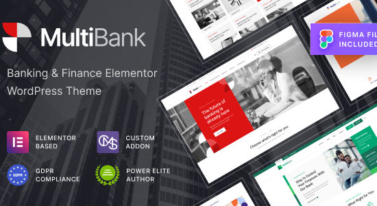 Multibank - Chủ đề WordPress kinh doanh và tài chính