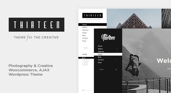 Mười ba | Chủ đề WordPress Nhiếp ảnh & Sáng tạo