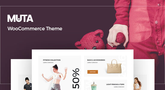 Muta - Chủ đề WP WooC Commerce đáp ứng đa mục đích, sạch sẽ