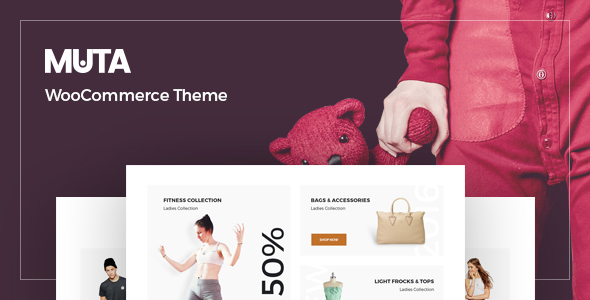 Muta - Chủ đề WP WooC Commerce đáp ứng đa mục đích, sạch sẽ