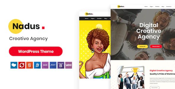 Nadus - Chủ đề WordPress sáng tạo
