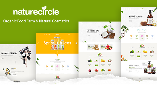 NatureCircle - Chủ đề hữu cơ cho WooC Commerce WordPress