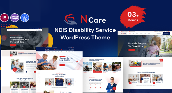 Ncare - Chủ đề WordPress về Dịch vụ Người khuyết tật NDIS