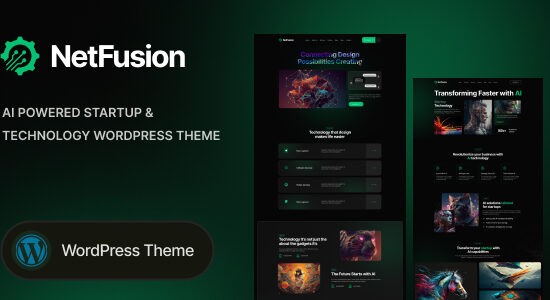 NetFusion - Chủ đề WordPress về Công nghệ & Khởi nghiệp được hỗ trợ bởi AI