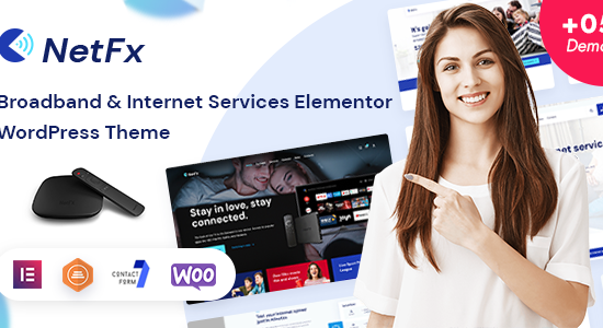 Netfx - Chủ đề WordPress dịch vụ Internet