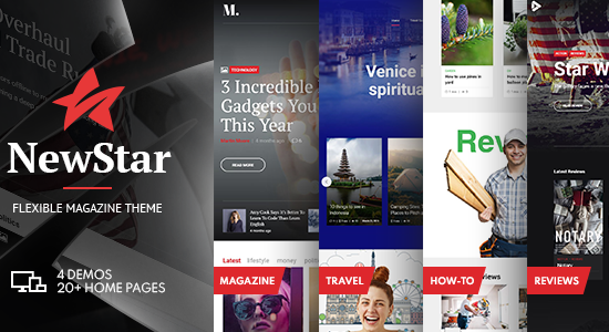NewStar - Chủ đề WordPress dành cho tạp chí và tin tức