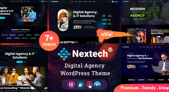 Nextech - Chủ đề WordPress cho Cơ quan sáng tạo & danh mục đầu tư