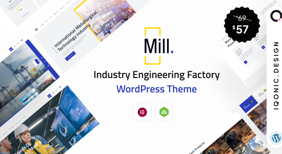 Nhà máy | Chủ đề WordPress công nghiệp