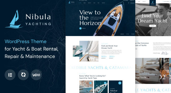 Nibula - Chủ đề WordPress Thuyền & Du thuyền