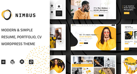 Nimbus - Chủ đề WordPress CV & Portfolio