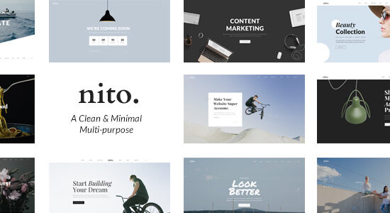 Nito - Một chủ đề WordPress đa năng và tối giản