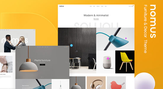 Nomus – Nội thất & Trang trí Chủ đề WordPress WooC Commerce