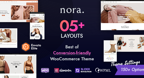 Nora - Chủ đề WooC Commerce dành cho cửa hàng thời trang