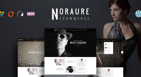 Noraure - Chủ đề WordPress đáp ứng WooC Commerce