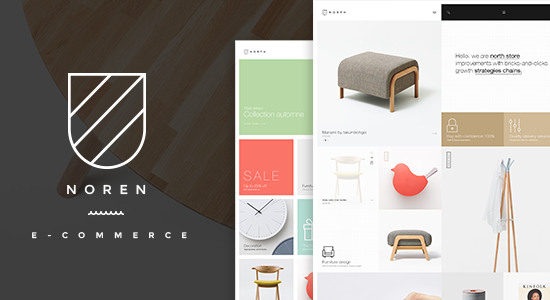 Noren- Mua sắm WordPress Chủ đề WooC Commerce