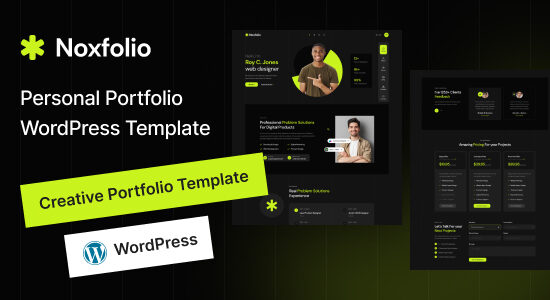 Noxfolio - Chủ đề WordPress Sơ yếu lý lịch hồ sơ cá nhân