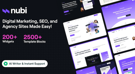 Nubi - Digital Marketing & SEO WordPress Theme